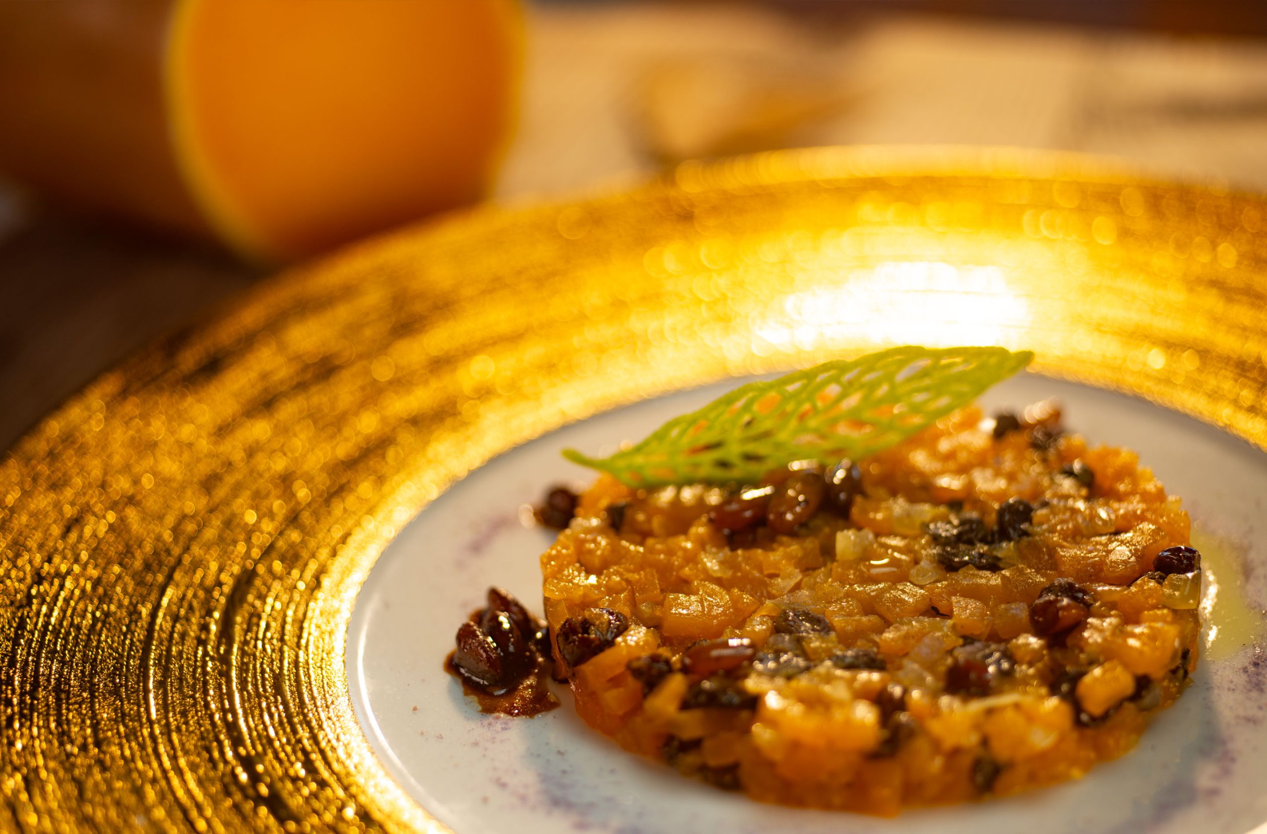 Caponata di zucca BIO con aceto balsamico e pinoli