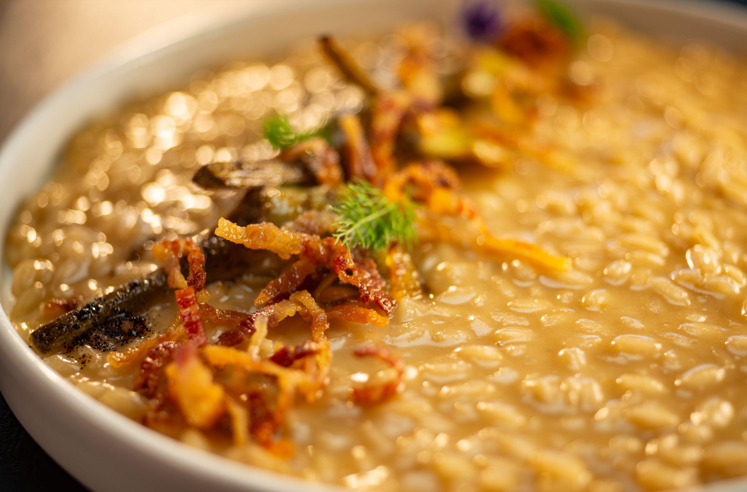Risotto con carciofi BIO e guanciale