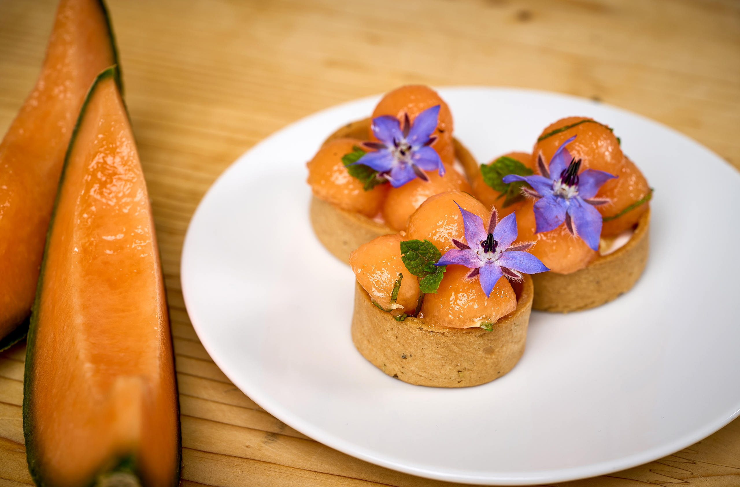 Crostata di Melone Bio e sciroppo d’acero
